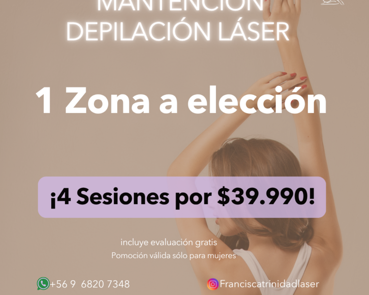 4 SESIONES EN 1 ZONA GRANDE A ELECCIÓN - AÑO 2025