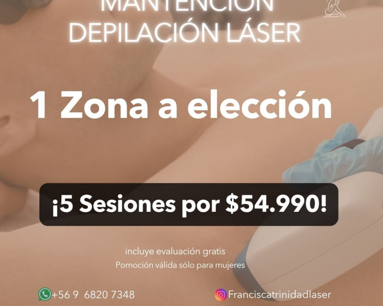 5 SESIONES EN 1 ZONA GRANDE A ELECCIÓN - AÑO 2025