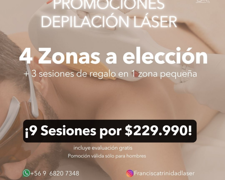 AÑO 2025-9 SESIONES EN 4 ZONAS A TU ELECCIÓN + 1 ZONA PEQUEÑA DE REGALO (3 SESIONES) - AÑO 2025