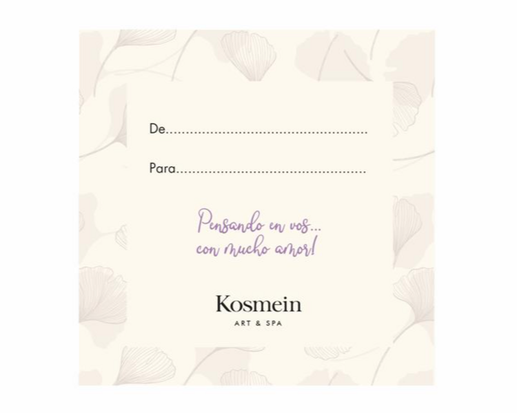 Voucher Obsequio 2 (60 min Spa Facial y máscara)