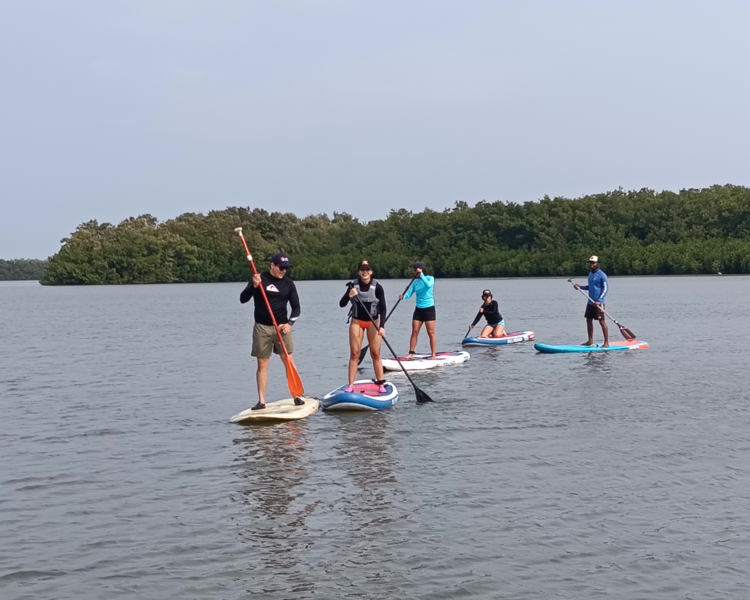 SUP en grupo