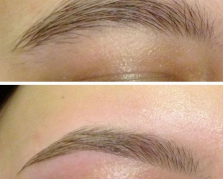 combo diseño perfilado de cejas (pinza) + lifting de pestañas 