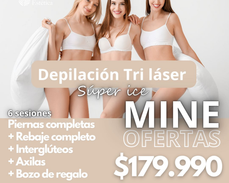 PACK PIERNAS + REBAJE COMPLETO + INTERGLÚTEOS + AXILAS + BOZO DE REGALO 