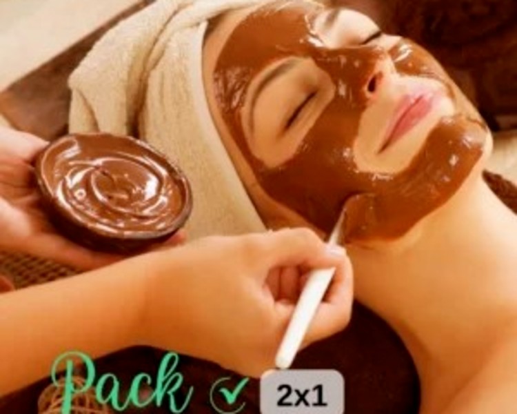 2×1 Limpieza Facial con Mascara de Chocolate + Regalo