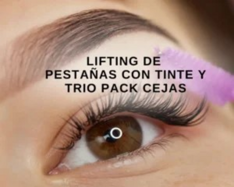  Lifting + Tinte +Trio Pack Cejas