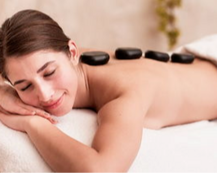  Masaje Relajante Piedras Calientes Espalda y Más cuponatic