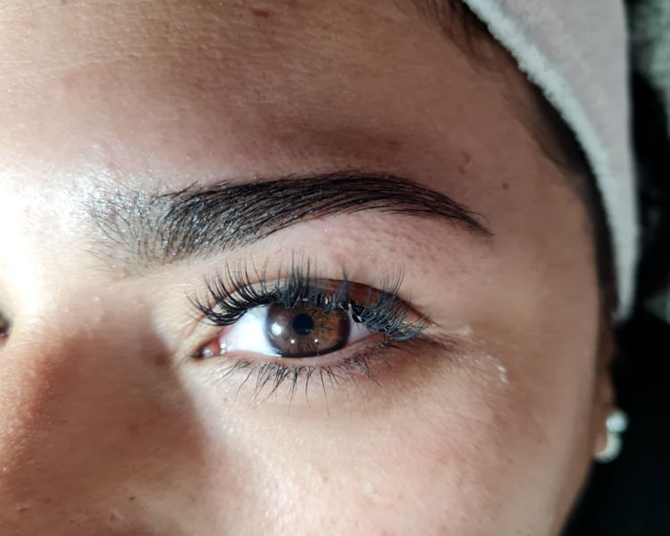 LAMINADO+TINTE CON HENNA+ NUTRICION DE CEJAS 