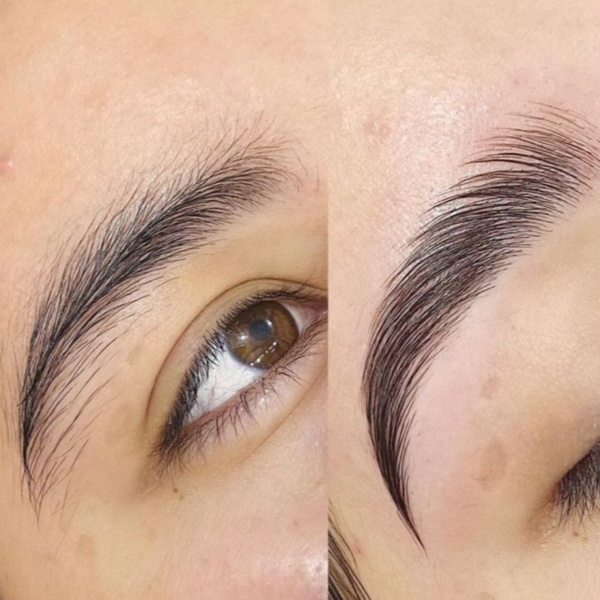 laminado + diseño y perfilado de cejas 