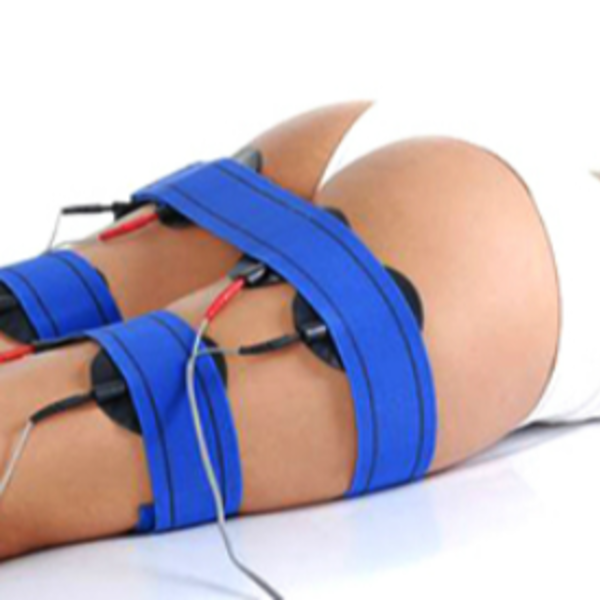electrodos abdomen + glúteos (hasta 5 canales)x 1 sesión 