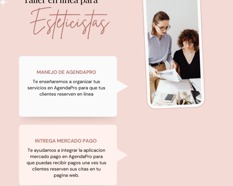 Taller en Linea para Esteticistas