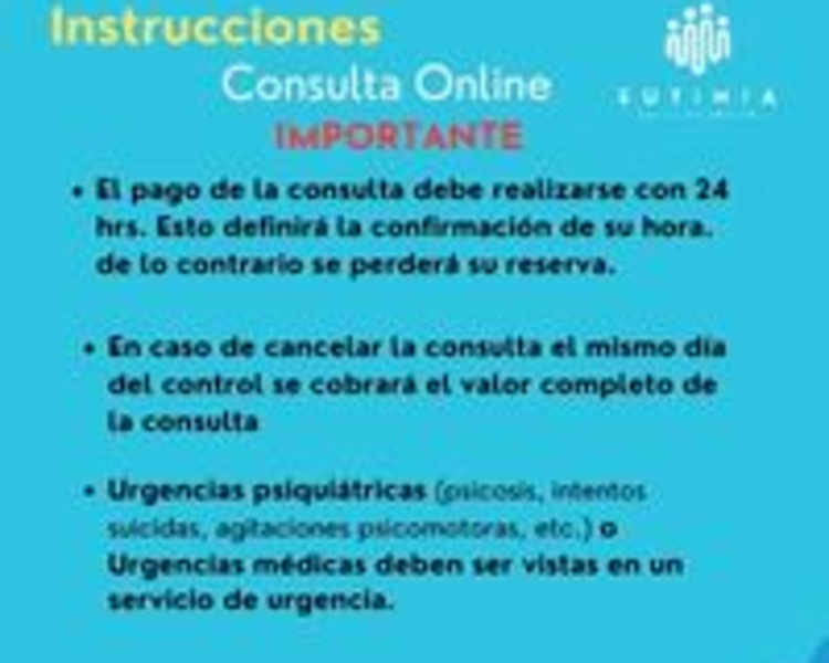 Consulta Online Medicina General con enfoque en salud mental (Primera Consulta)