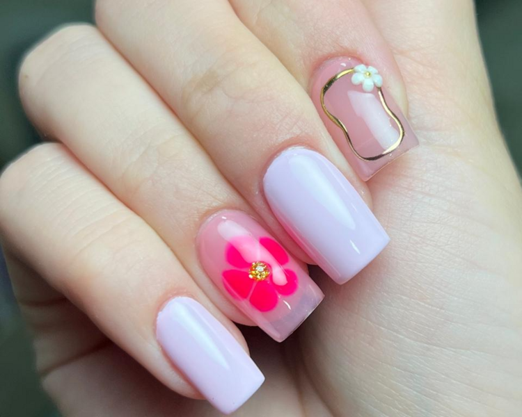 PRESS ON MONTAJE, DECORACION SENCILLA. 