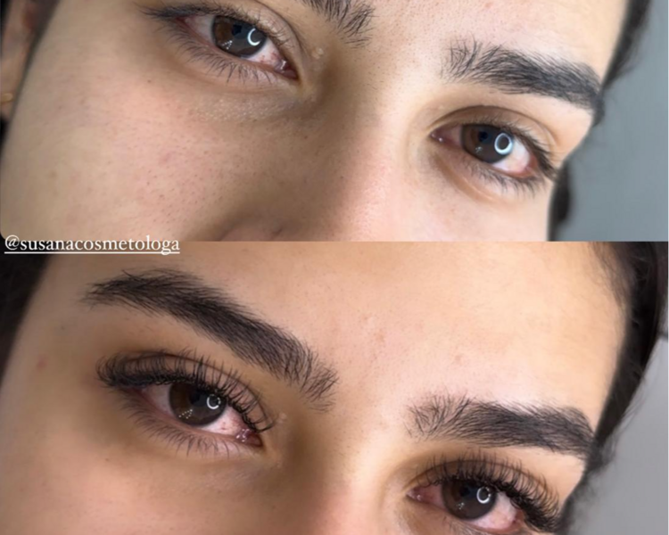 EFECTO PESTAÑINA, MONTAJE