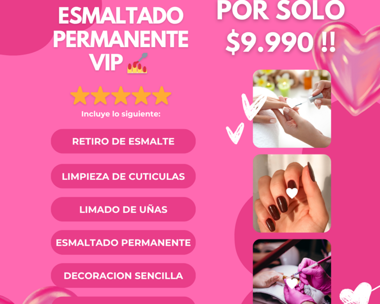 Esmaltado Permanente VIP ⭐ 