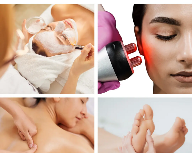 Masaje Relajación y Reflexología+Limpieza Facial+Radiofrecuencia