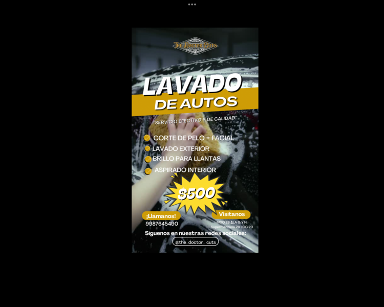 Lavado de coche 