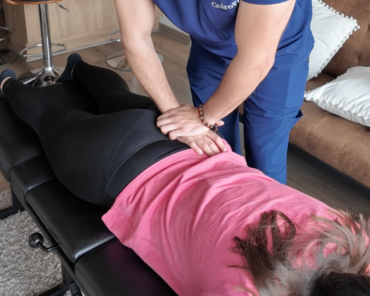 1ª Sesión Quiropraxia a Domicilio (Incluye dscto. $5.000)