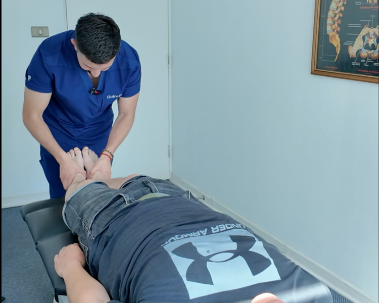 1ª Sesión Quiropraxia en Centro de Salud (Incluye dscto. $10.000)