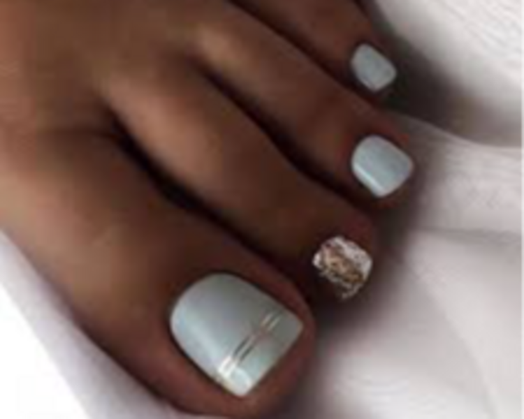 Pedicura Permanente Francesa / Degrade con SPA