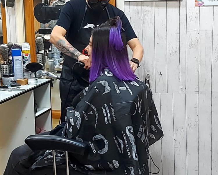 COLOR FANTASIA DESDE CABELLO CORTO