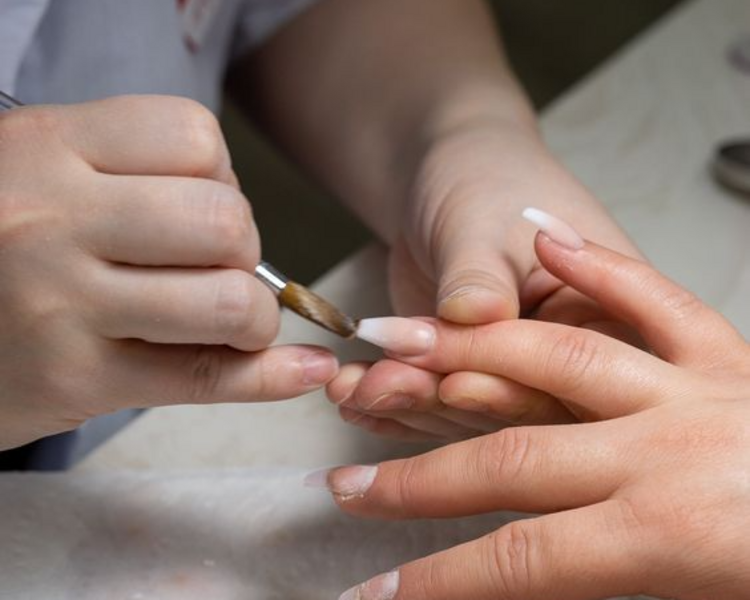 Proteccion con Acrilico  💅✨ (Uña natural)