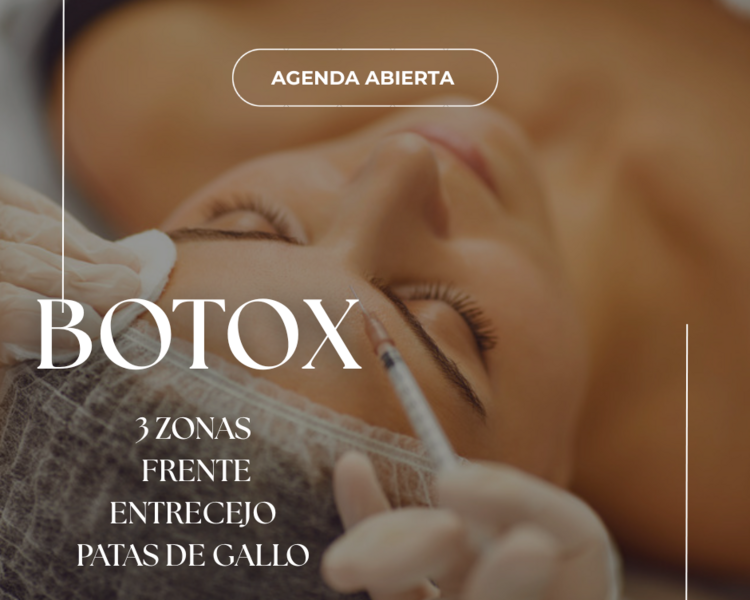Botox Tercio Superior ( entrecejo-frente-patas de gallo)