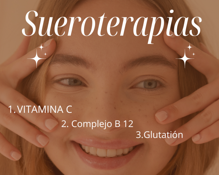 Sueroterapia Vitamina C + Complejo B 12 + Glutatión 