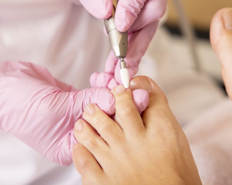 Pedicuria Sin Esmaltar