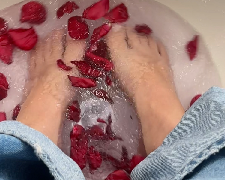 Combo Rubber + Pedicura Incantare 