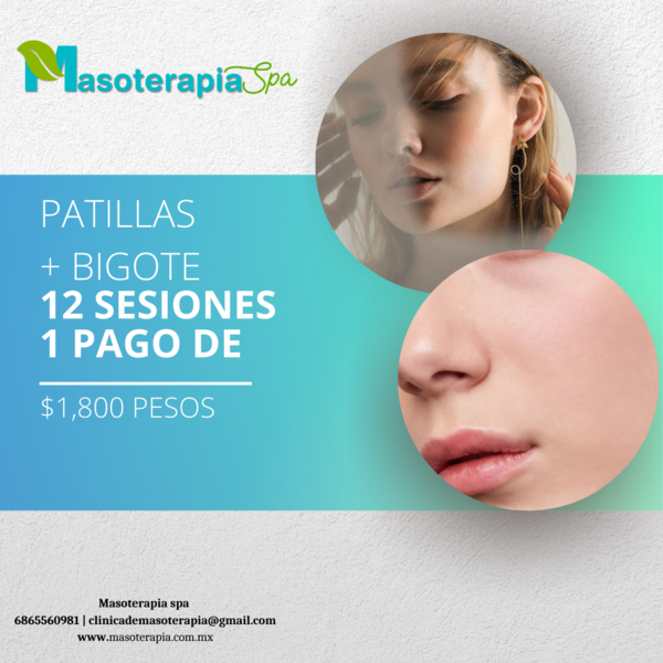 Promo Depilacion 2 Areas Chicas (12 Sesiones)