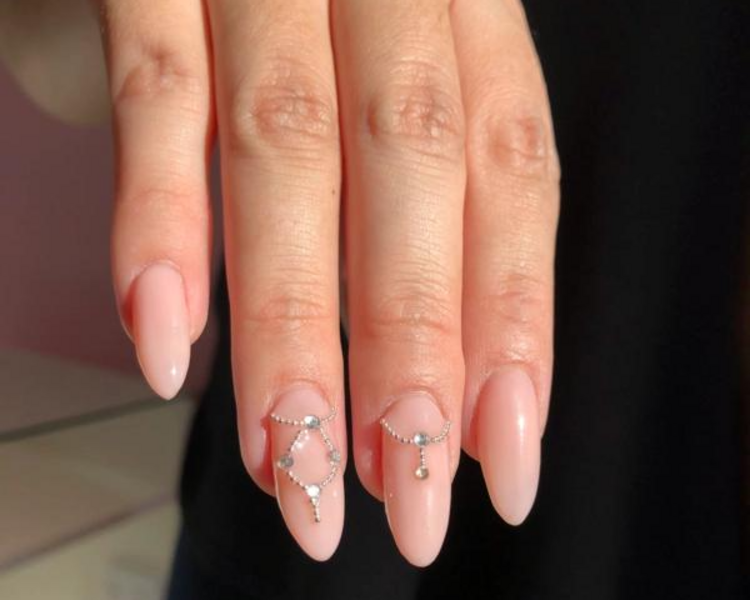 ✨️Esculpidas en Gel con Esmaltado Semipermanente