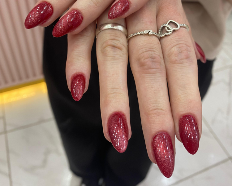 ✨️Service de esculpidas en Poligel con esmaltado semipermanente