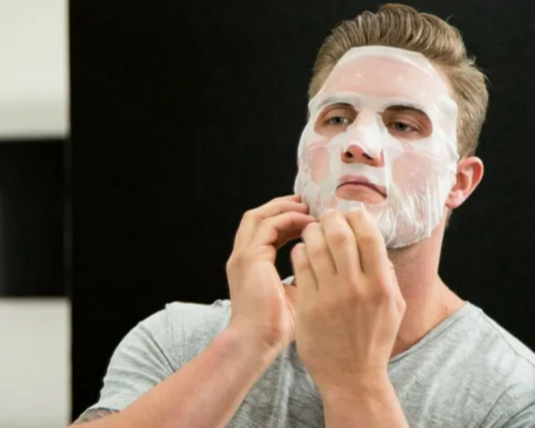 C4. Combo corte y barba con mascarilla de colageno (con barba) 