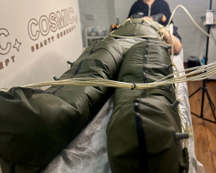 1 sesión TOTAL BODY SHAPE (reducir + drenar + reafirmar + tonificar): Ultracavitación + Drenaje linfático (presoterapia) + Radiofrecuencia + Electrodos en 1 zona