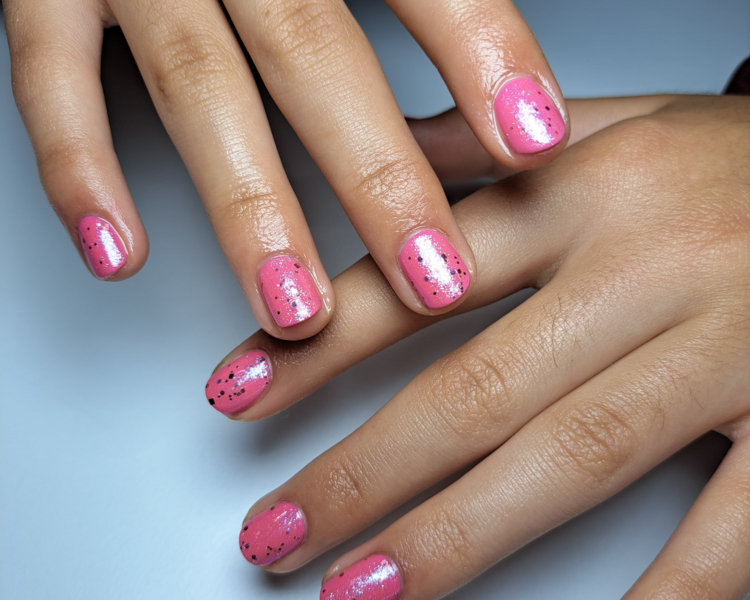 Esmaltado tradicional niña