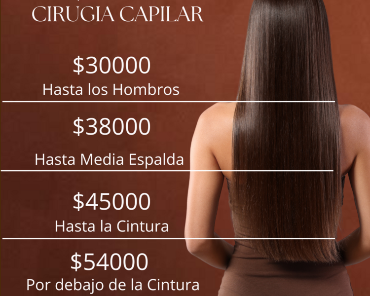 Cirugia Capilar con efecto alisado