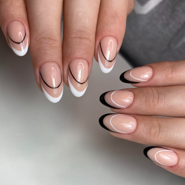 Kapping  Acrílico con esmaltado semipermanente.