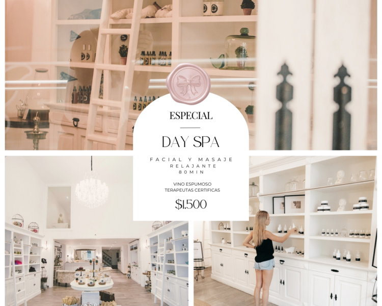 Day Spa (facial hidratante + masaje relajante)
