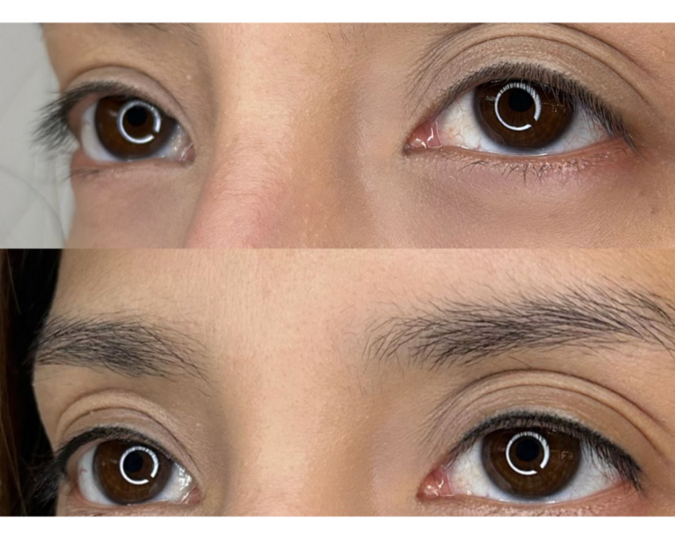 DELINEADO O SOMBREADO SEMIPERMANENTE EN OJOS (Precio efectivo o transferencia) 