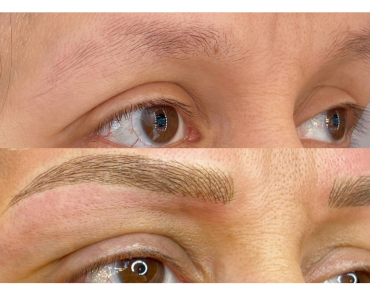 RELLNO DE CEJAS SEMIPERMANENTE - Hibridas - Efecto polvo - Microblading - (Precio efectivo o transferencia)
