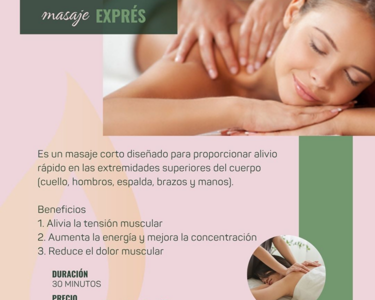 Masaje express