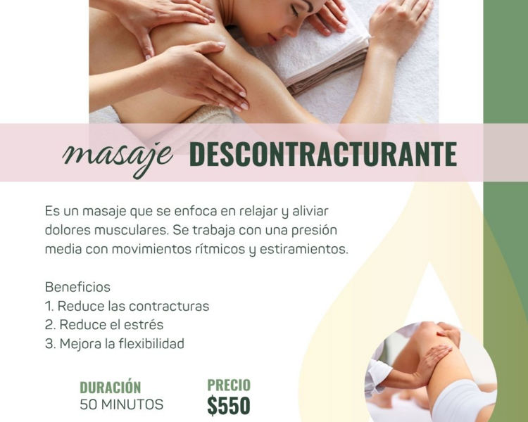 Masaje descontracturante