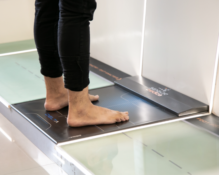 Evaluación postural y estudio de la pisada