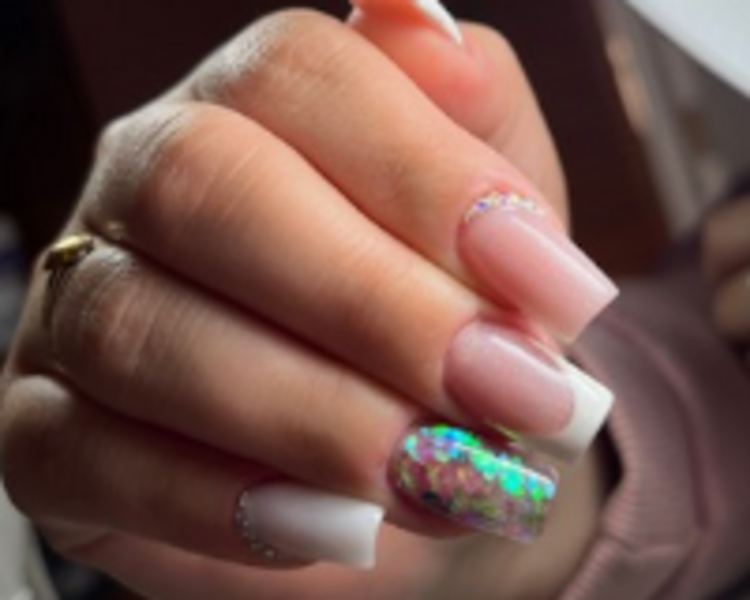 Uñas acrilicas largo 2 full diseño