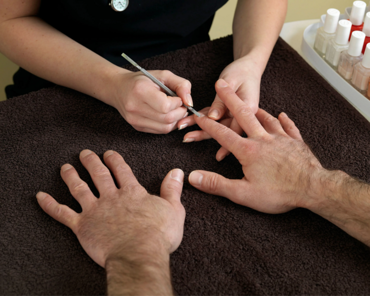 Manicura Hombre