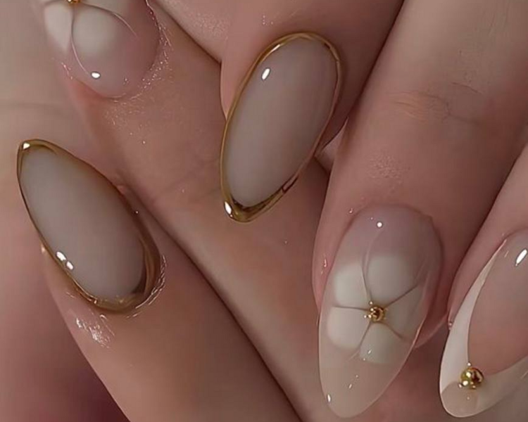 DISEÑO NAIL ART SIMPLE PAR