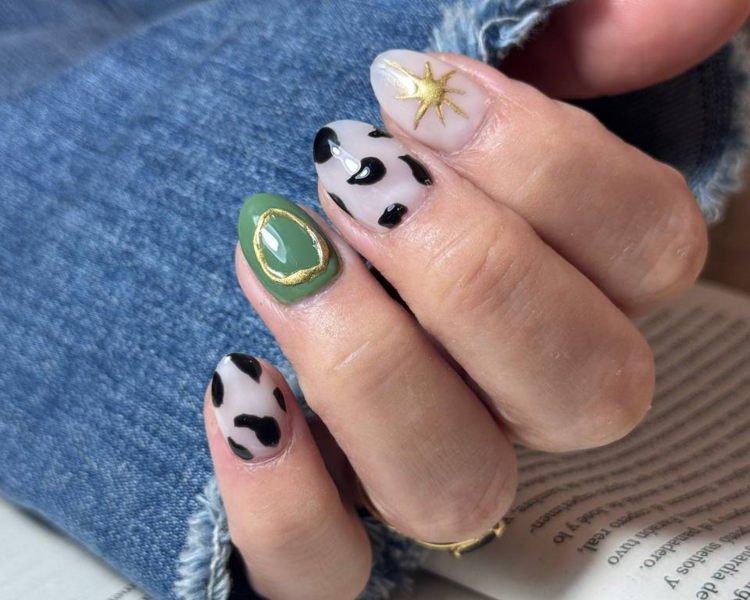 PRESS ON NAILS SET CON (1 DISEÑO SIMPLE)