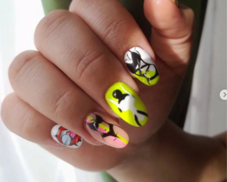 Diseño por Uña DIBUJO 