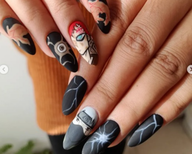 Diseño por uña CARICATURAS