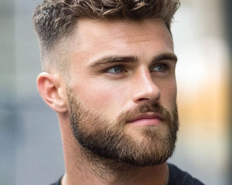 Corte de Cabello y Barba Express perfilado  (Sin toallas calientes - sin navaja)